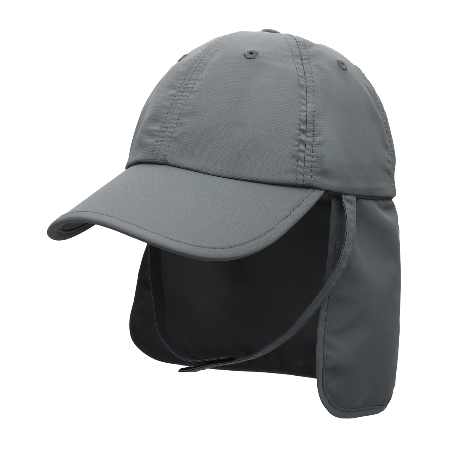 Light and breathable fisherman's hat with wide brim - snapback fit, sun protection for outdoor hiking, beach and Easter