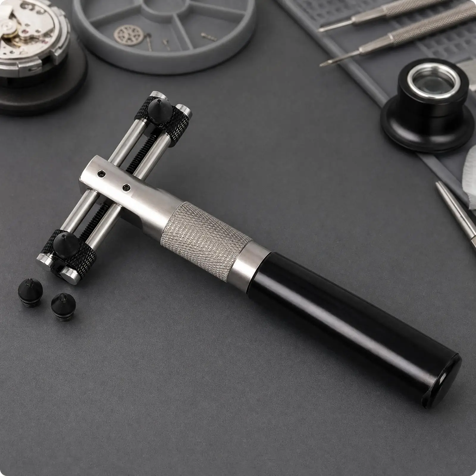 Adjustable Watch Back Opener Tool Metal Prong Case Remover for Watch Repair Kit Watchmaker Tools Professional