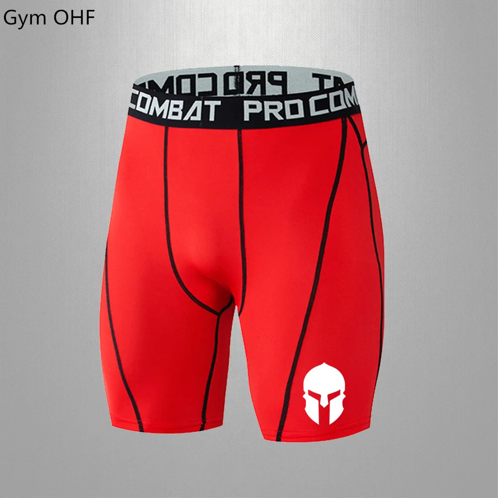 Spartan Men\'s Shorts Dry Fitness Running Breathable Boxer Football Shorts Exercise Tight Sports Gym Training Shorts Mens Brand