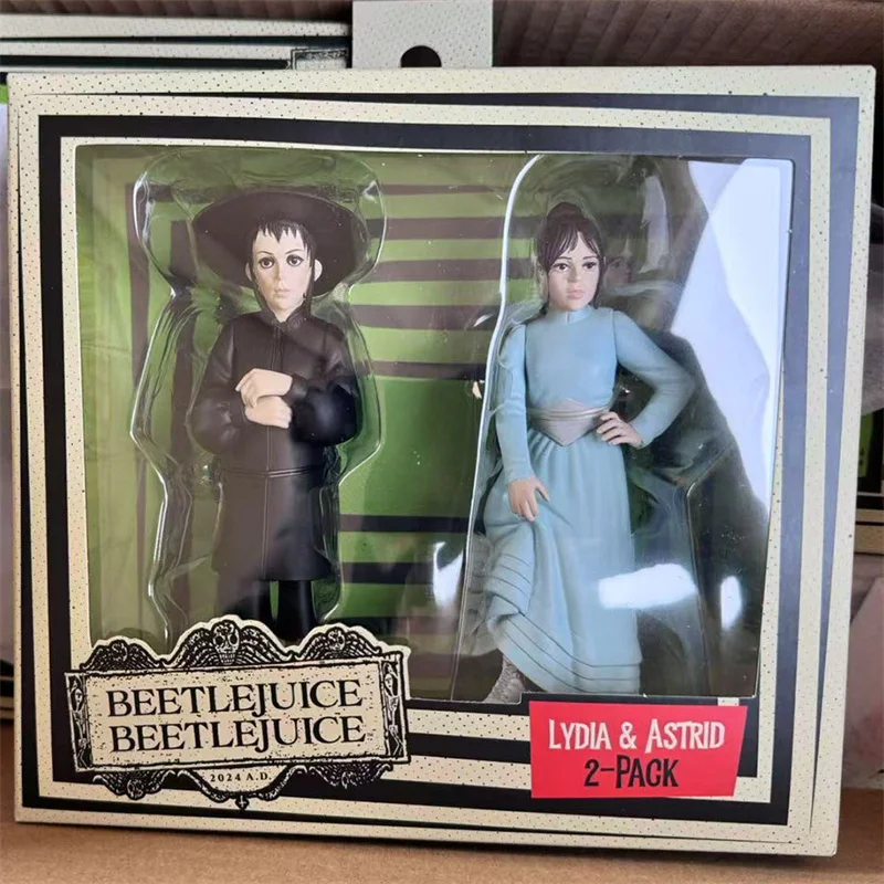 originale-neca-57309-beetle-juice-cartoon-doppio-set-figura-anime-modle-decorazione-desktop-giocattolo-da-collezione