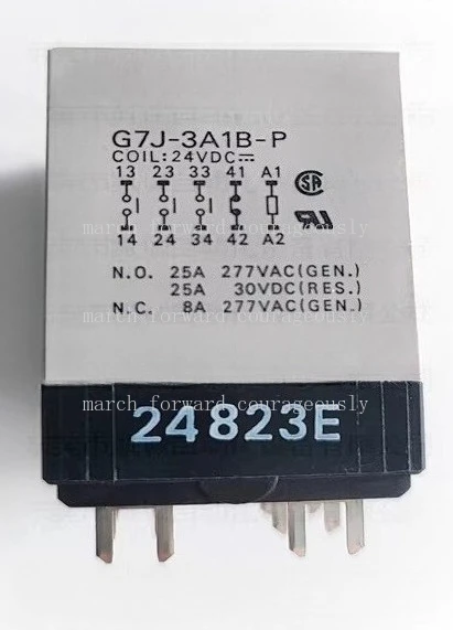 G7J-3A1B-P DC24 for OMRON power relay with 3NO + 1NC