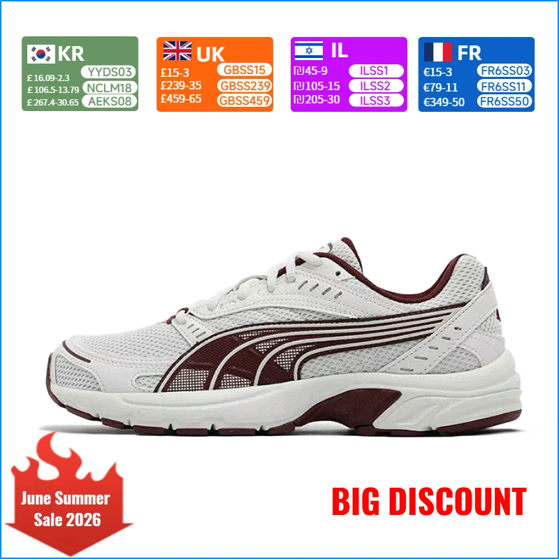 

PUMA Axis: Comfortable, supportive, slip-resistant, and durable low-top running shoes for everyday wear—unisex style 368465-22