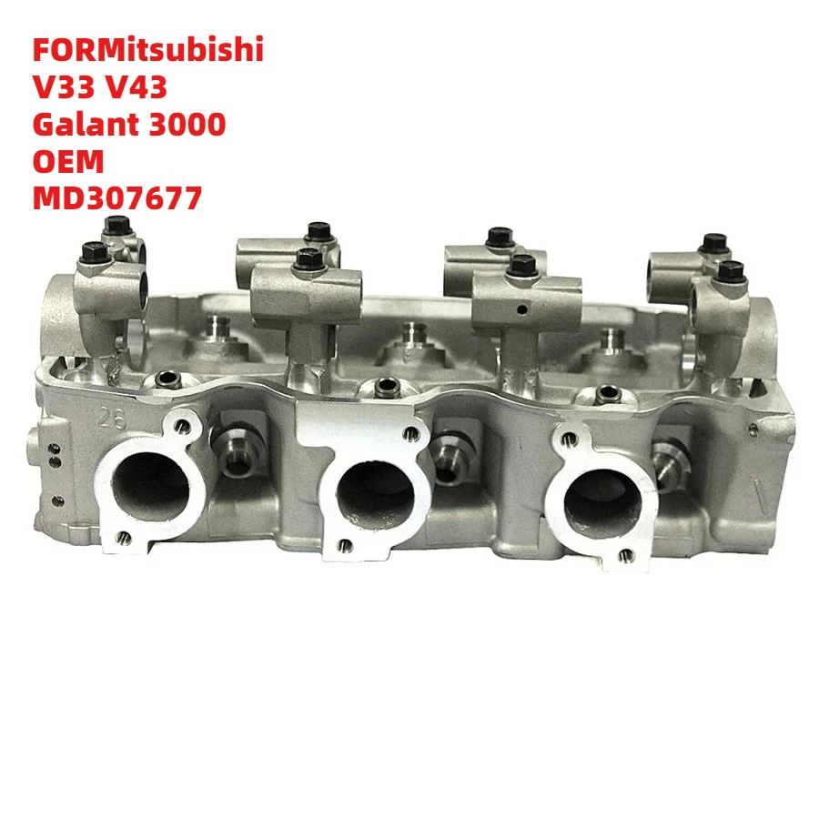 

Long-Lasting FORMitsubishi V33 V43 Galant 3000 OEM MD307677 Cylinder Head 6G72 3.0L 12V