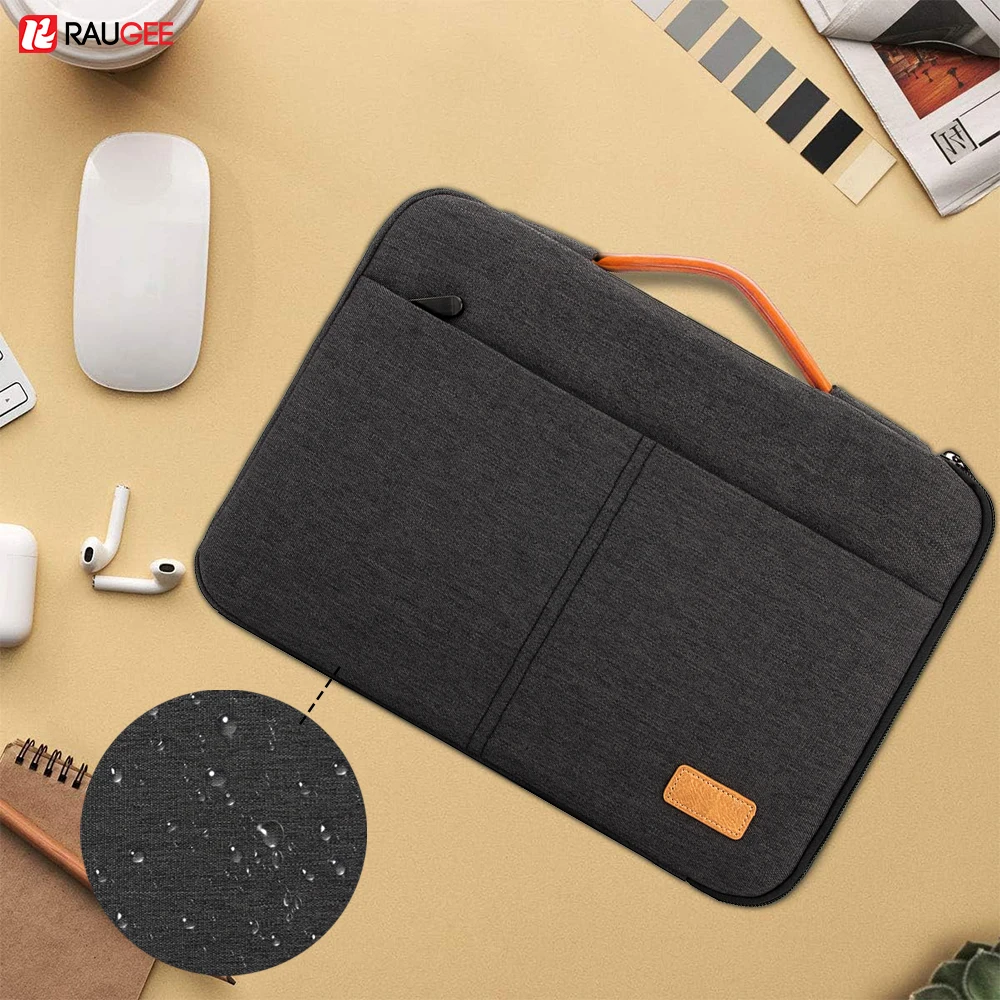 Laptop Sleeve Bag For Macbook Air Pro 13 13.3 14 15.6 inch Notebook Pouch Case For Lenovo Asus HP Dell Laptop Portable Bag Cover