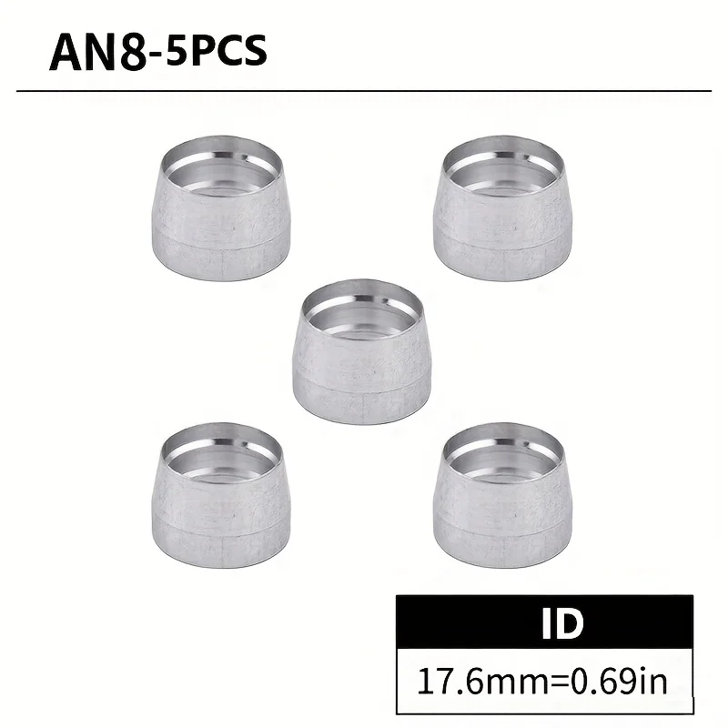 Carte interne de connecteur en téflon SKDZOE AN8 - paquet de 5, accessoires de voiture