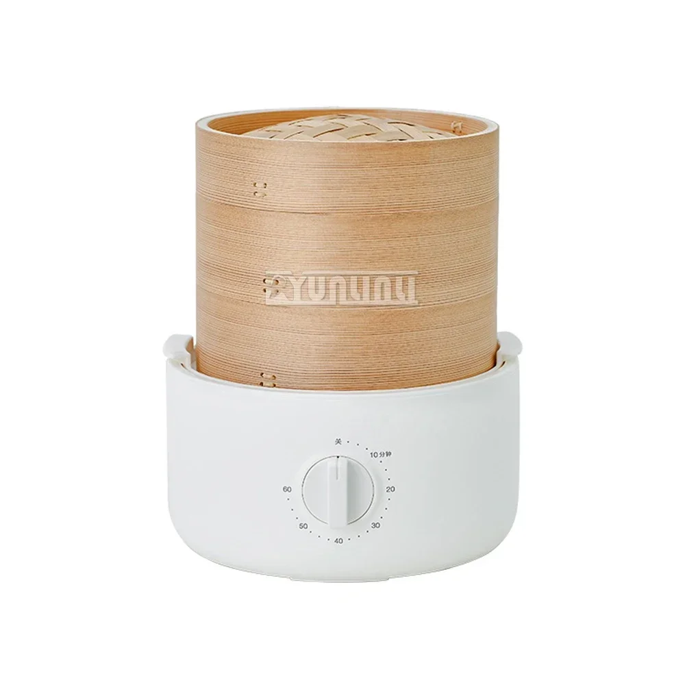 

Bamboo Cage Electric Steamer Household Multi-layer Bamboo Steamer Automatic Breakfast Machine For Steaming