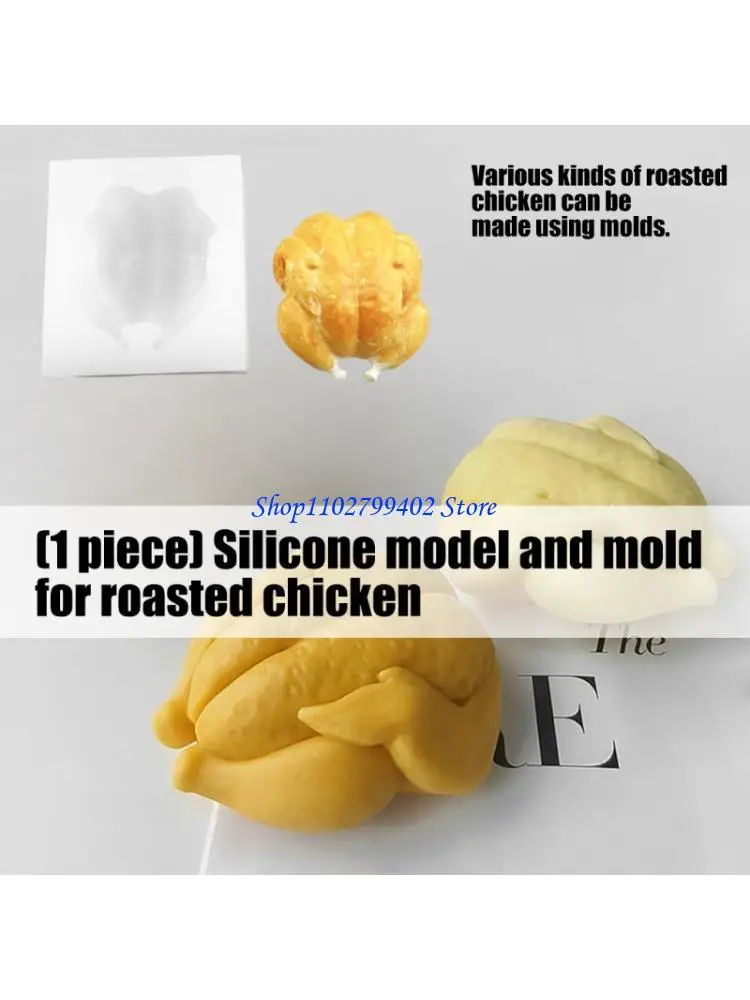 

547F Silicone Turkey Shaped Mousse Cake Molds Dessert Baking Accessories