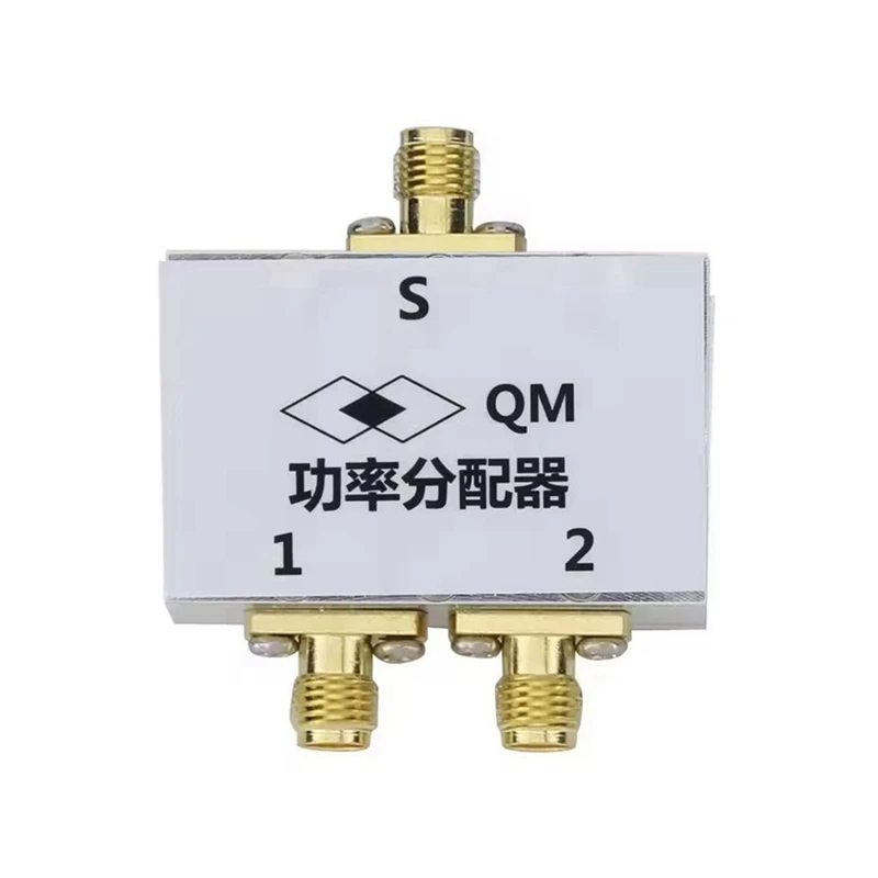 

The New1-700Mhz RF Power Divider 2Way Combiner Power Splitter Clock Splitter IF Power Splitter Power Divider