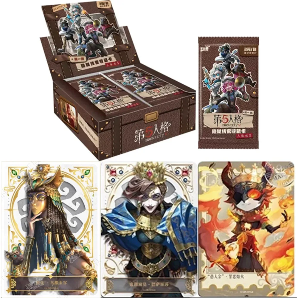 

KAYOU Identity V Cards Hidden Clues Pack Personality File Anime Figure Collection Cards Games Toys Gifts