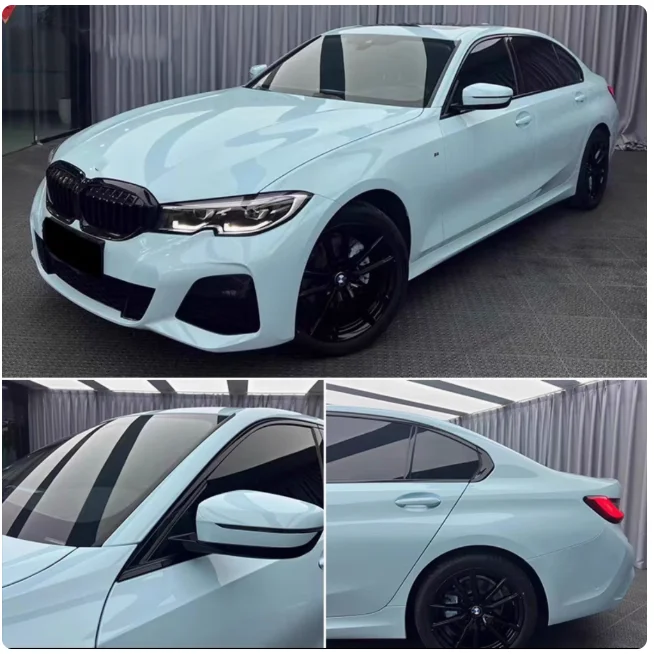 2025 filme de corpo inteiro para carro, cor de alto brilho, filme envolto em TPU, filme decorativo de carro em cores de vinil