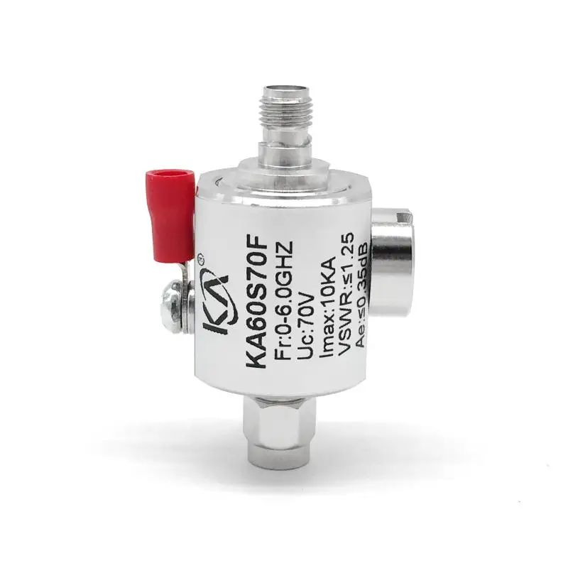 

KA60S70F Switching Antenna Coaxial Signal Arrester SMA-JK Type 6GHz High Frequency Antenna Surge Protection