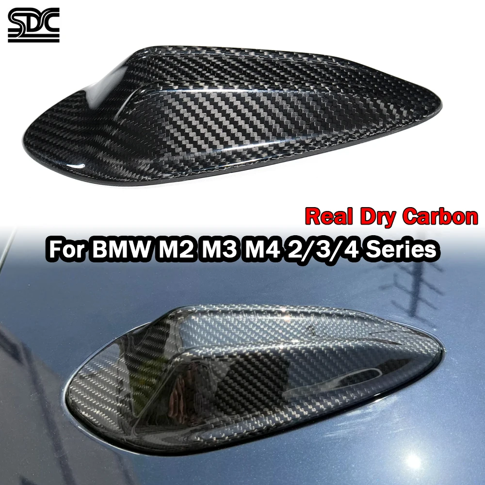 

Real Dry Carbon Antenna Cover For BMW G42 M240i M235 G20 M3 G80 2023 2024 Car Roof Shark Fin G22 430i LCI G26 i4 G82 M4 M2 G87