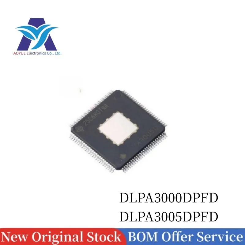 DLPA3005DPFD DLPA3005DPFDR DLPA3005D DLPA3000DPFD DLPA3000DPFDR DLPA3000D HTQFP-100 PMIC and high current LED driver chip ic