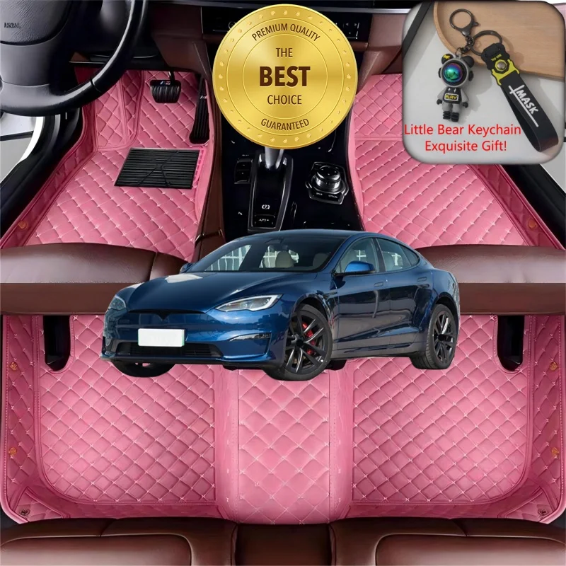 

Customized Fit for Tesla Model S 2012-2026 Car Floor Mats Car Accessories Tailored Luxury Auto Carpet Mats Left/Right-hand Drive