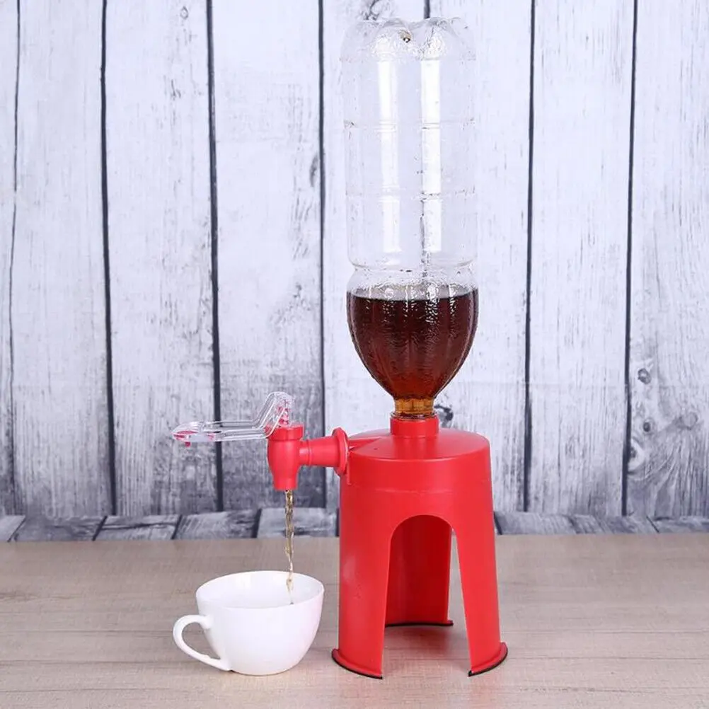 Hand Pressure Carbonated Beverage Dispenser Coke Bottle Inverted Water Dispenser Drink Switch Drinker Soda Tap Drinker