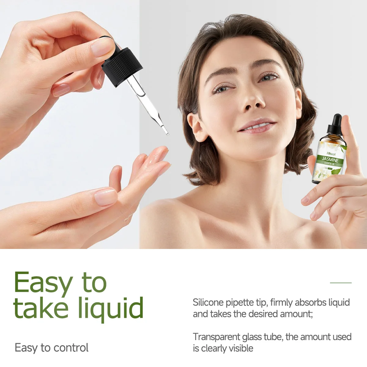 زيت الياسمين العطري للعناية ببشرة الوجه، زيت تدليك مرطب للعناية بالجسم، زيت عطري للعلاج العطري، عطر دائم #4