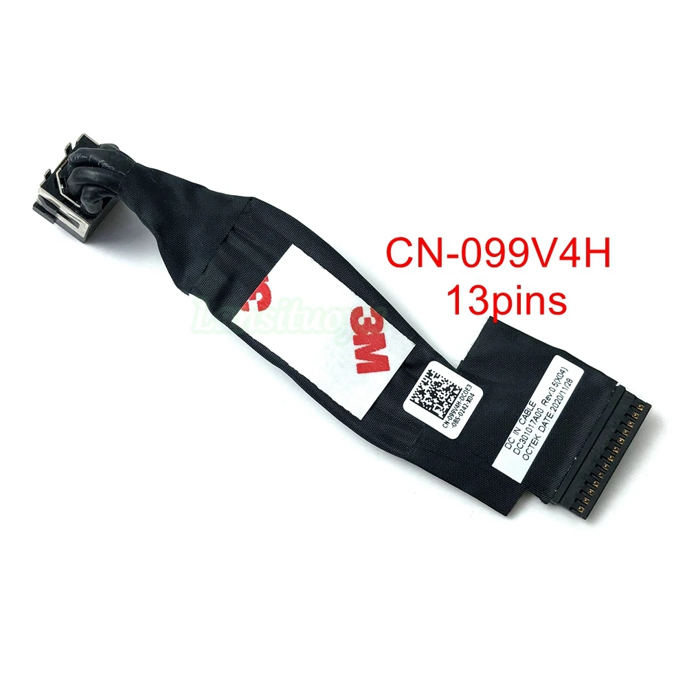 KABEL Jack daya DC Laptop baru UNTUK Dell G15 5510 5511 5515 GDL55 DC dalam kabel CN-099V4H 13Pin GDL56 DC dalam kabel 0396D9 10pin