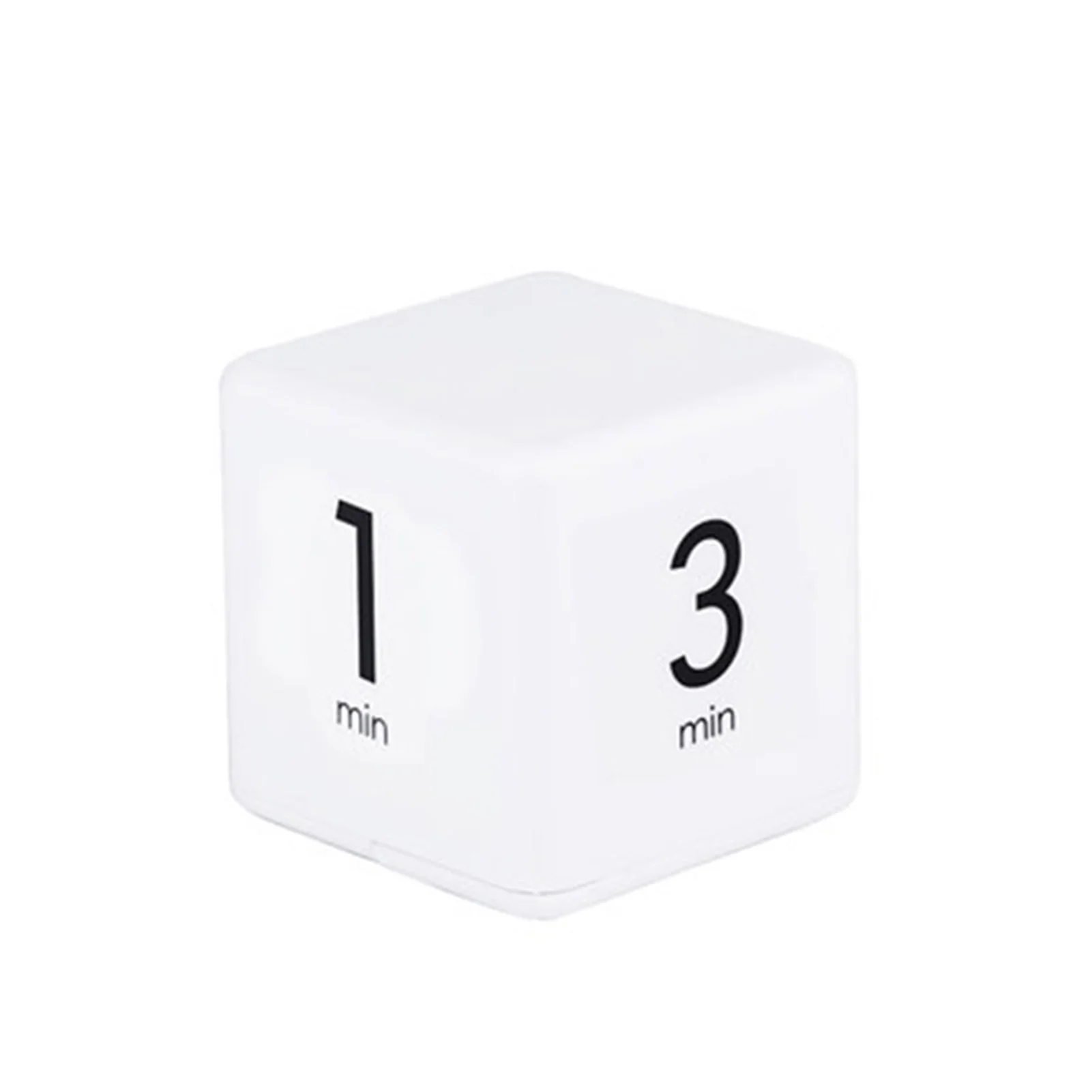 Portable Cube Timer Digital Kitchen Timer Countdown Alarm 1-10-20-60 Minutes Flip Timing with Digital Display Time Management