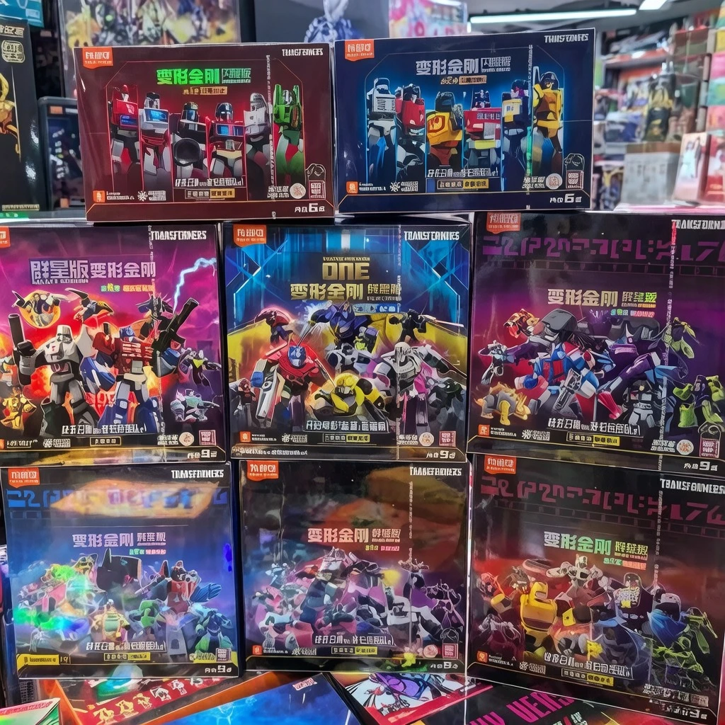 

В наличии: Фигурка-трансформер Blokees Bumblebee Megatron Defender Version Galaxy Shining Version, модель, индивидуальный подарок