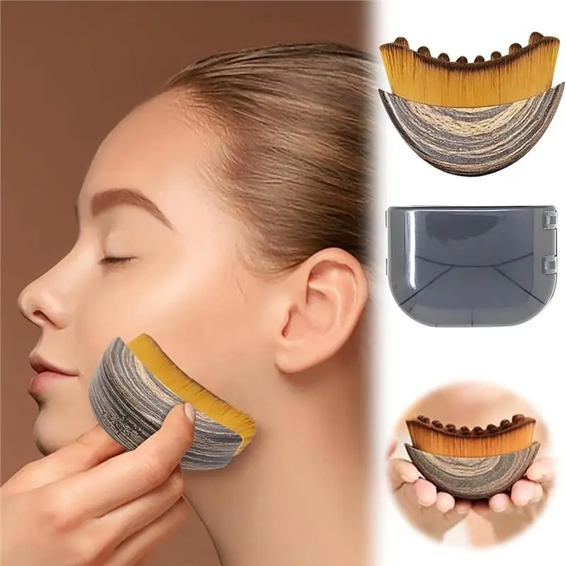 For Lymphatic Drainage Face Brush Set- 3PCS Contour Design, Fits Skin Perfect, For Face Lifting Tool