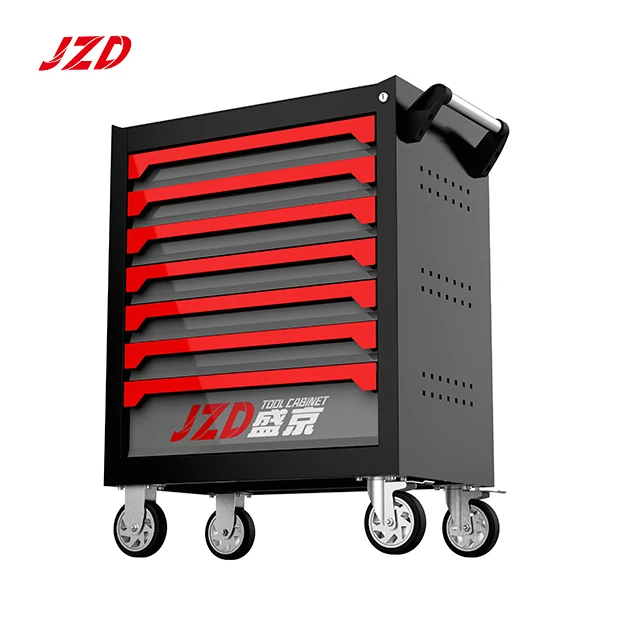 Modern 7-Drawer Rolling Tool Storage Cabinet Metal Workshop Tool Trolley & Chest With Armario De Herramienta Design
