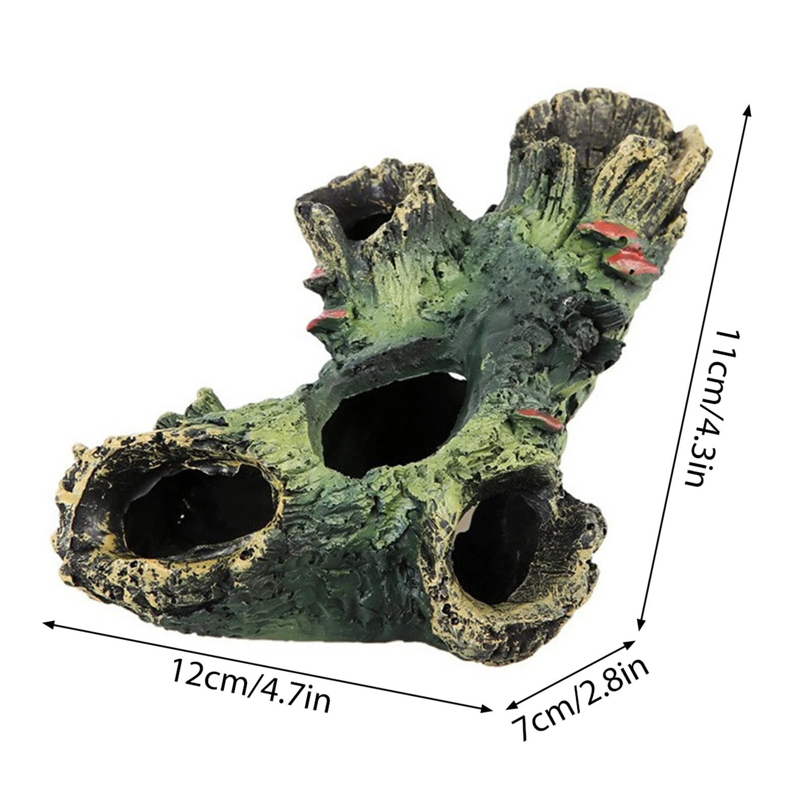 Aquarium Künstliche Brücke Harz Landschaft Dekoration Brücke Aquarium Ausrüstung Zubehör Ornament Höhle Aquatische Haustier Fisch