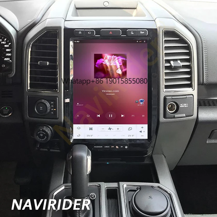 

Style Android Headunit 13inch 2K IPS Screen for Ford Raptor F150 F-150 2018 Car Multimedia Stereo Video Player GPS Carplay