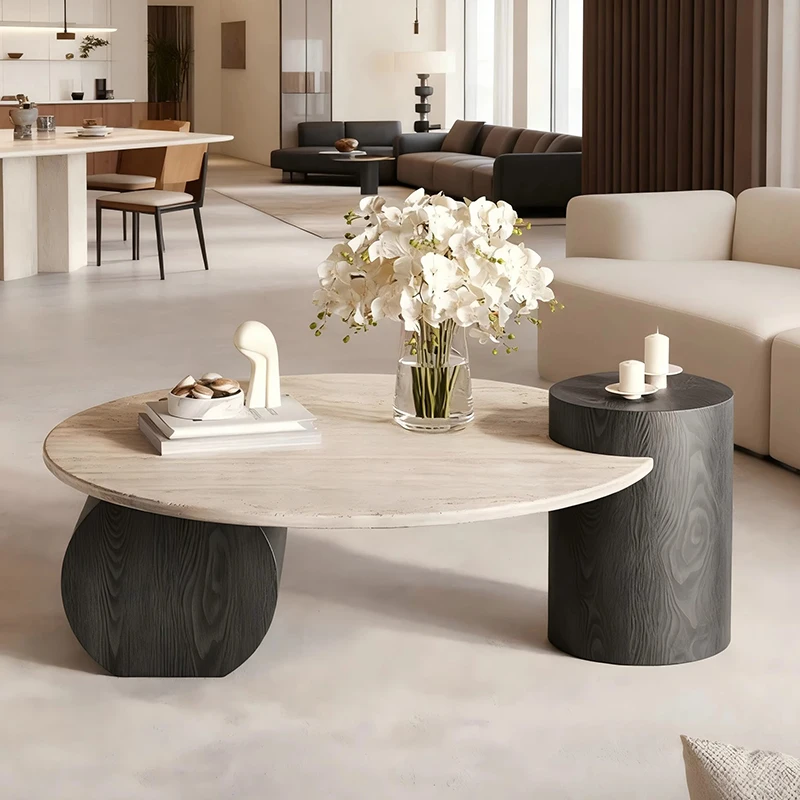 

Antique Wood Coffee Table Modern Designer Minimalist Aesthetic Coffee Table Standing Luxury Mesas Bajas Chinese Style Furniture