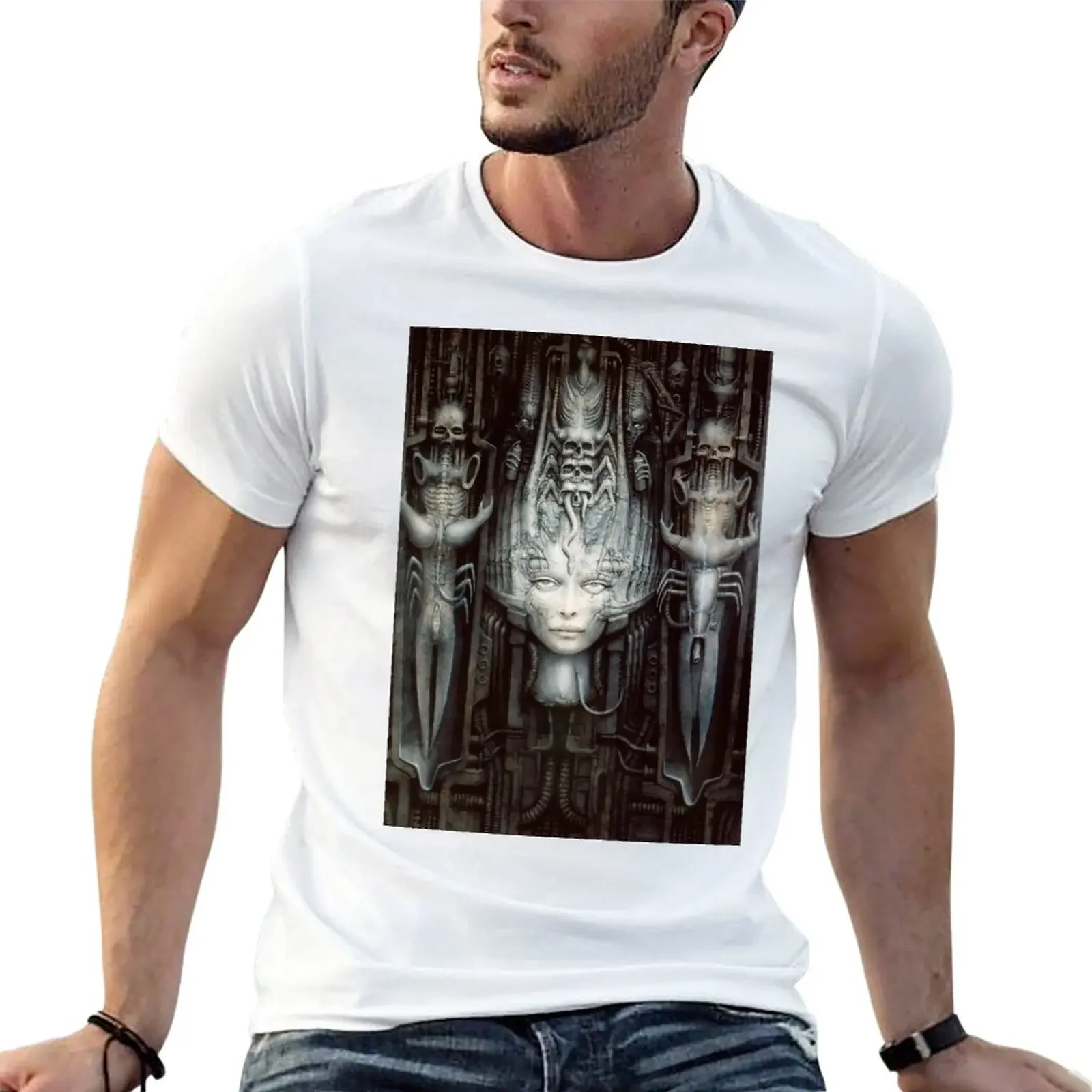 

Hr Giger - Li - Painting T-Shirt tees graphics men t shirt