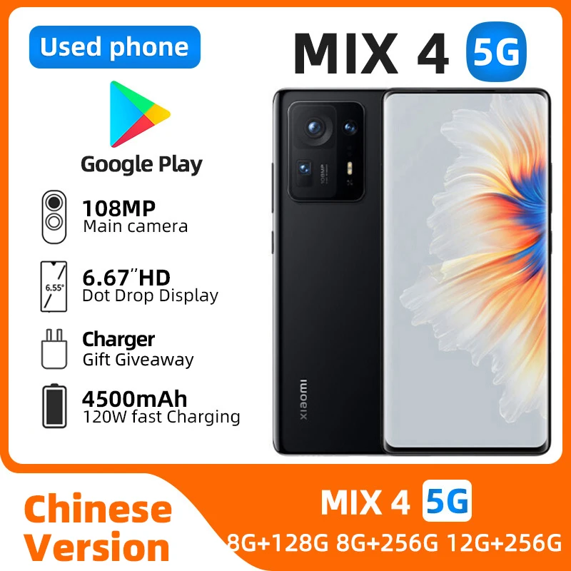 Xiaomi MIX 4 5g SmartPhone plus 6.67