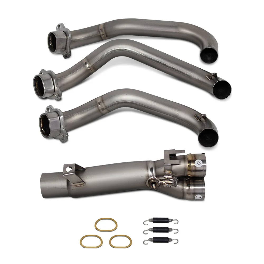 STLFFor انتصار شارع الثلاثي 765 765R 765S 765RS 2017-2024 دراجة نارية العادم تعديل التيتانيوم الهروب المنوع صالح الأصلي إفشل #2