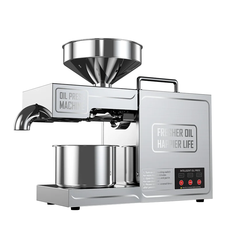 

CE Stainless Steel Economic And Efficient Edible Cooking Oil Making Automatic Peanut Rapeseed Oil Press Oil Extraction Machine
