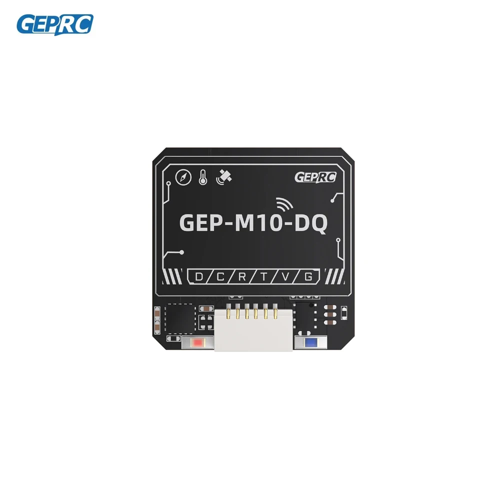 

GPS-модуль серии GEPRC GEP-M10 со встроенным позиционированием шарнира SBAS Чип M10 QMC5883L Магнетометр DPS310 Барометр для FPV дрона