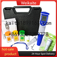 6-in-1 Pen type pH Water Quality Meter  Conductivity ORP TDS Salinity with ORP probe(OEM packaging available)