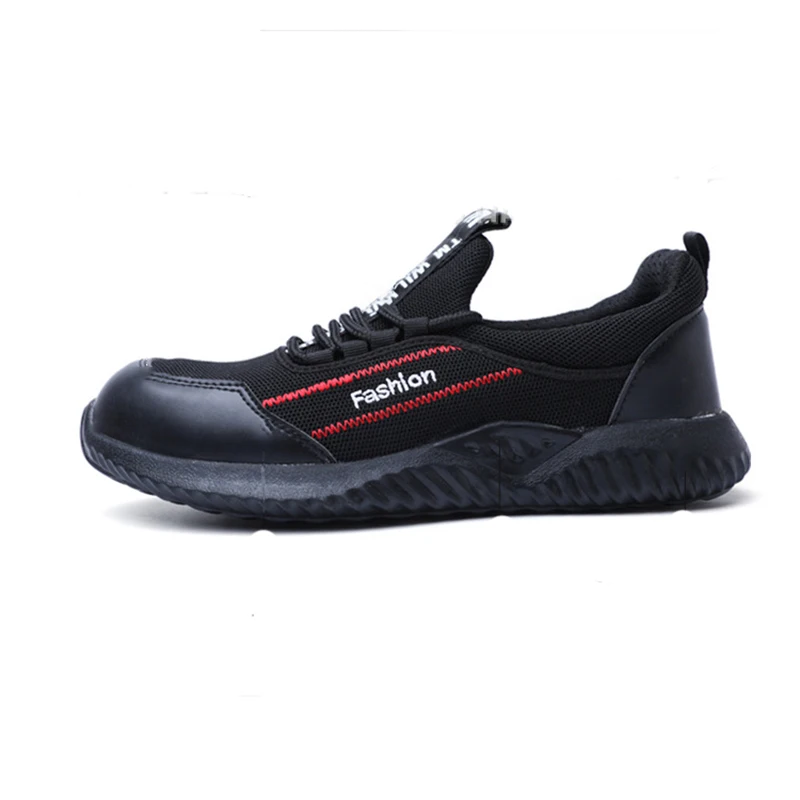 Safety Work Shoes Men Steel Toe Boots Flats Casual Protective Footwear Sneaker Anti-Piercing Indestructible Shoes