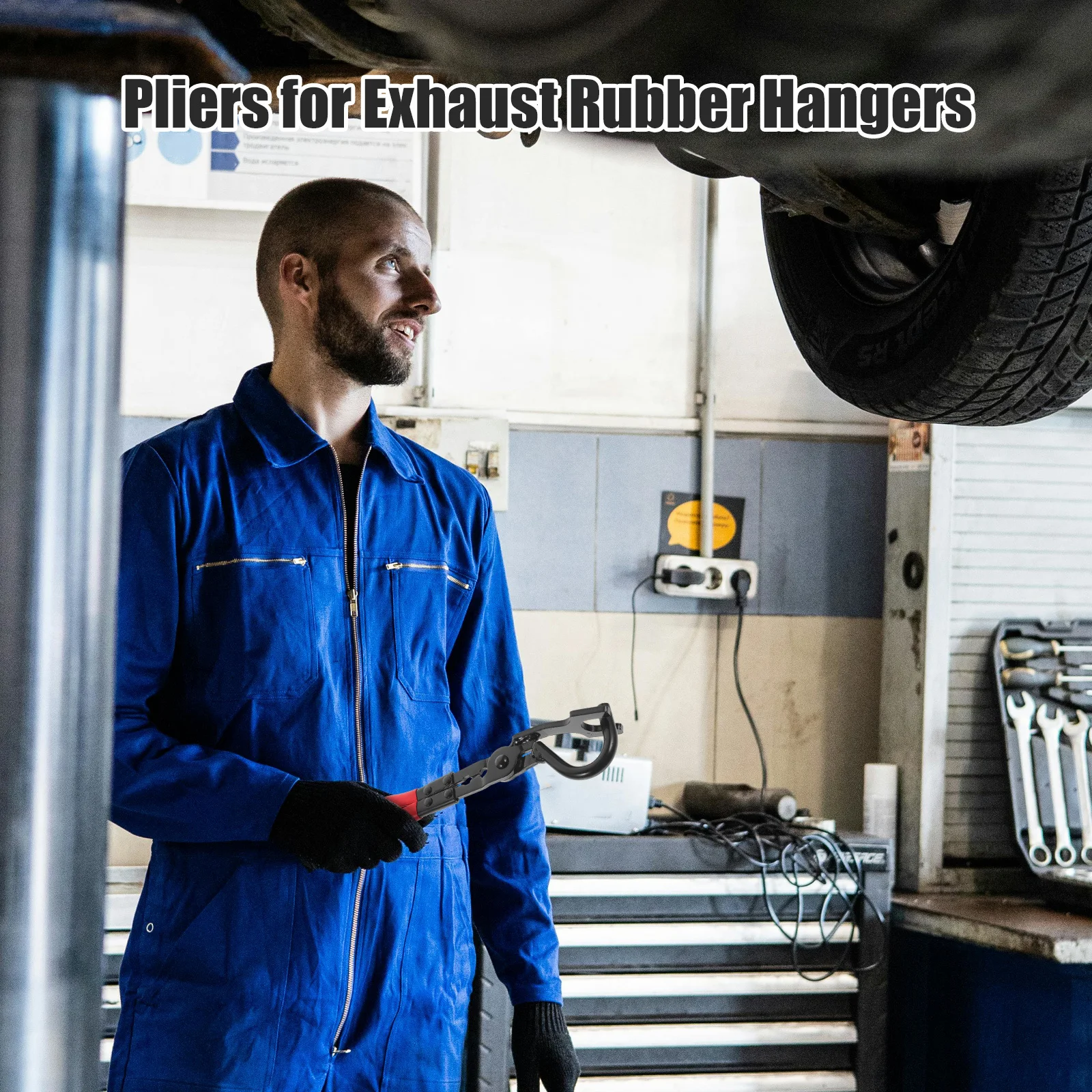 

Exhaust Hanger Separation Pliers Durable Aluminum Alloy Mechanic Tool for Various Vehicles Efficient Time Saving