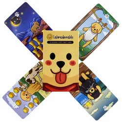 Tarocchi labradorabili Cute Dog Design A 78 Deck Oracle English Visions divinazione Edition Borad Playing Games