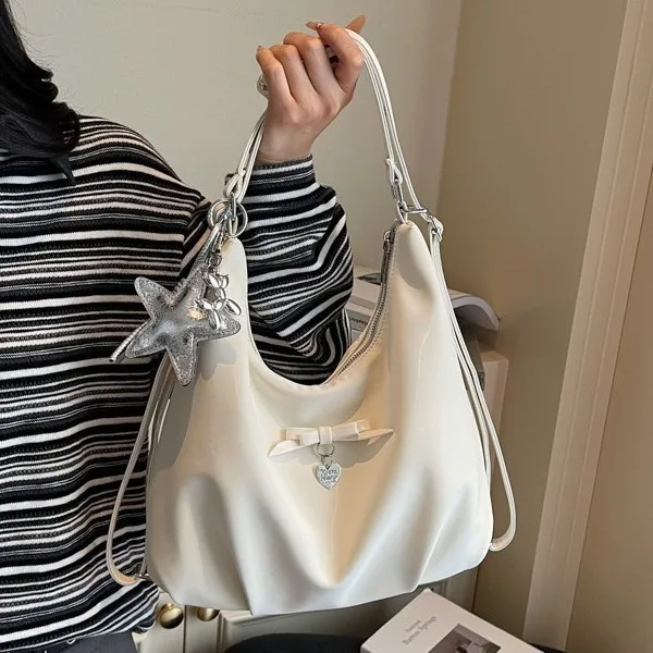 

2025 New Spacious Backpack for Women, Multi-Way Tote Shoulder Bag for Work & Travel, Versatile Crossbody Purse, Roomy & Chic​