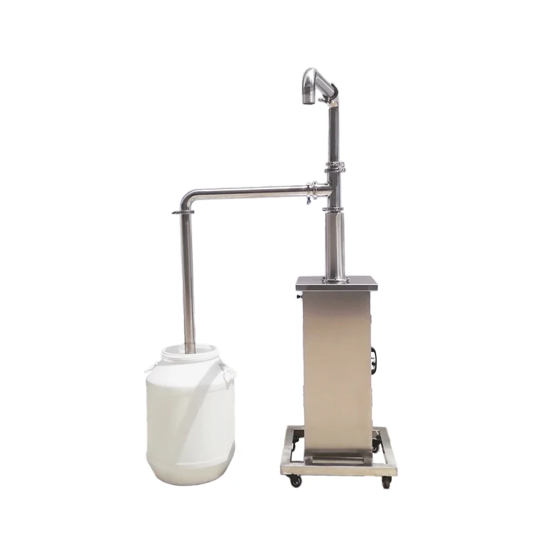 Cosmetics Liquid Paste Cream Feeder Suction Machine