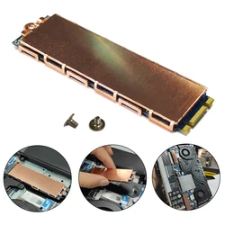 M.2 NVME SSD Heastink Heat Cooler Radiator with Thermal Silicone Pad For Laptop NVME NGFF 2280 PCIe SSD Cooling Thermal Pad