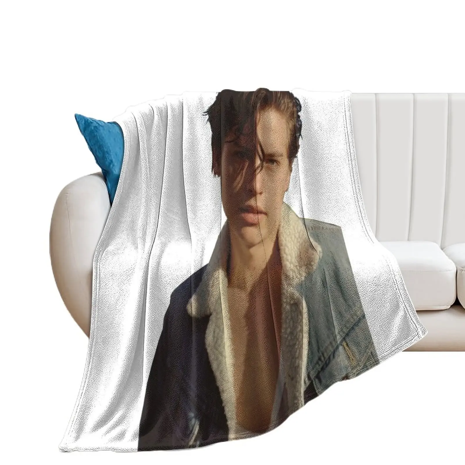 Cole Sprouse Throw Blanket Blankets For Sofas Plaid on the sofa Blankets