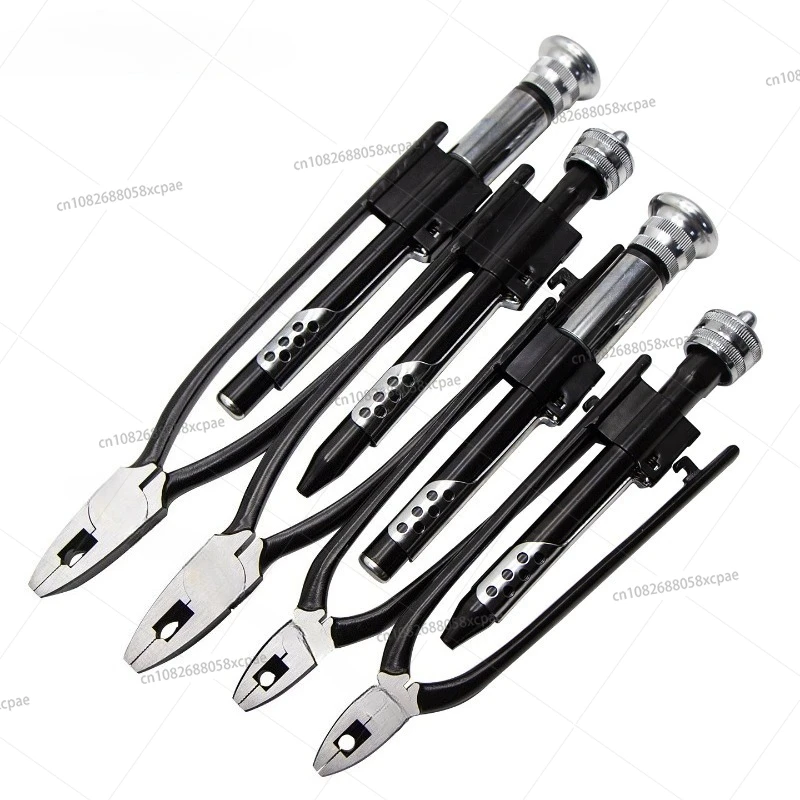 Single Bi-directional Screw Pliers 6/9 Inch Aviation Fuse Pliers Twisted Wire Pliers