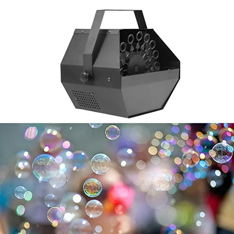 

Pop Remote Control Mini Bubble Machine DJ Stage Wedding Bubble Machine Decoration Stage Show Bubble Effect Machine