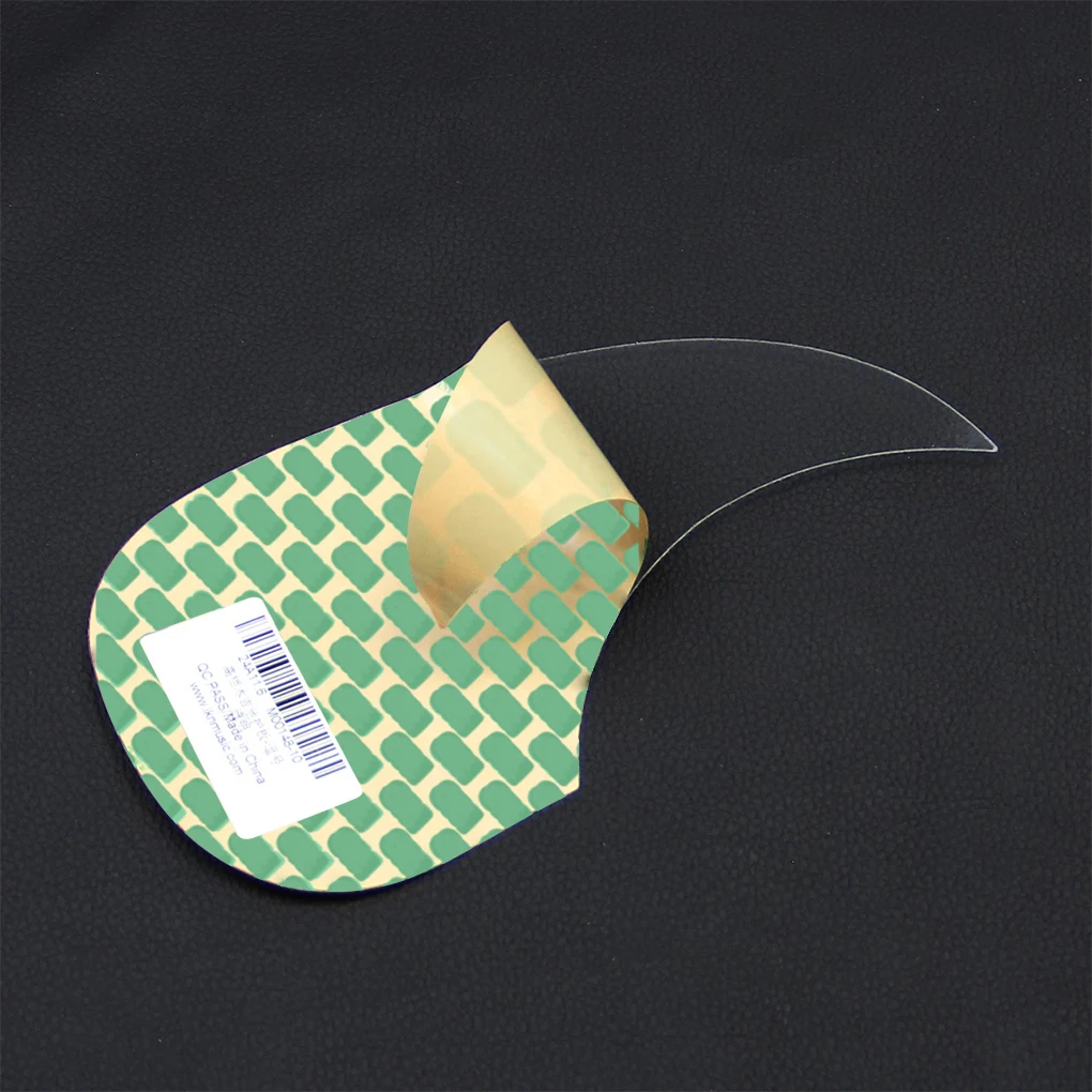 FLEOR Transparent Acoustic Guitar Pickguard Pick Guard Sticker Self-adhesive 1Ply PVC for Guitar Parts