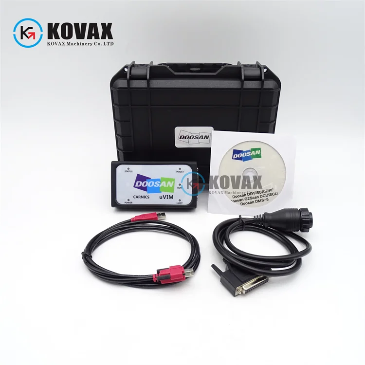 For  Excavator klift Engine Failure Detection OBD Interface DDT CARNICS SCR+DPF+G2 DCU+G2 ECU+G2 Doosa Diagnostic Tool Scanner