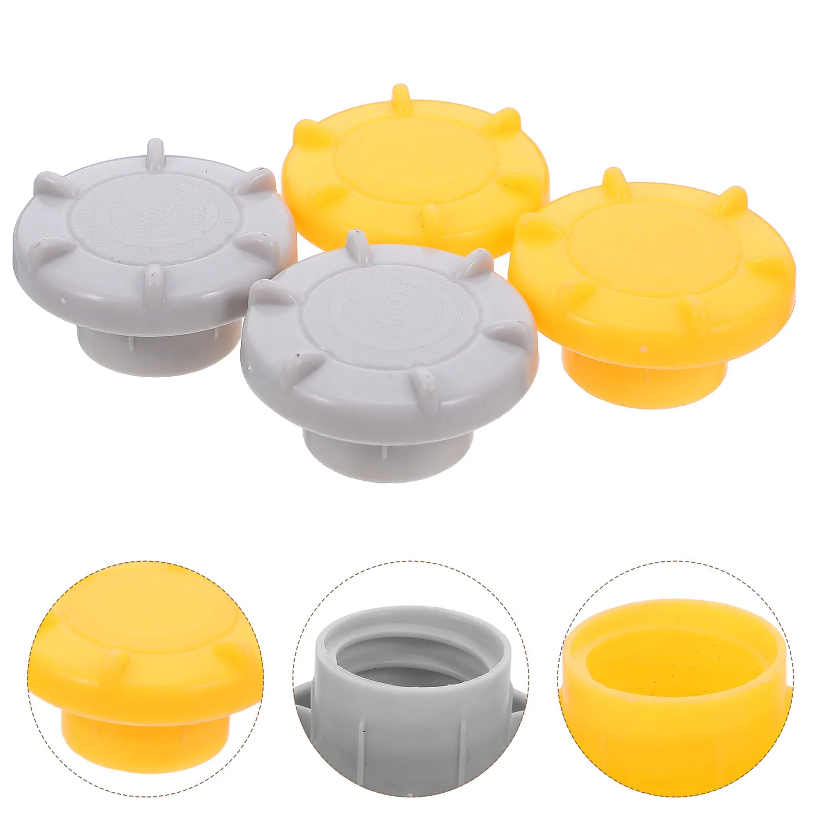 

4Pcs Kids Slide Accessories Safety Plastic Screw Caps Nut Covers 3.1cm Diameter Child-Safe Playground Fixing Bolt Covers