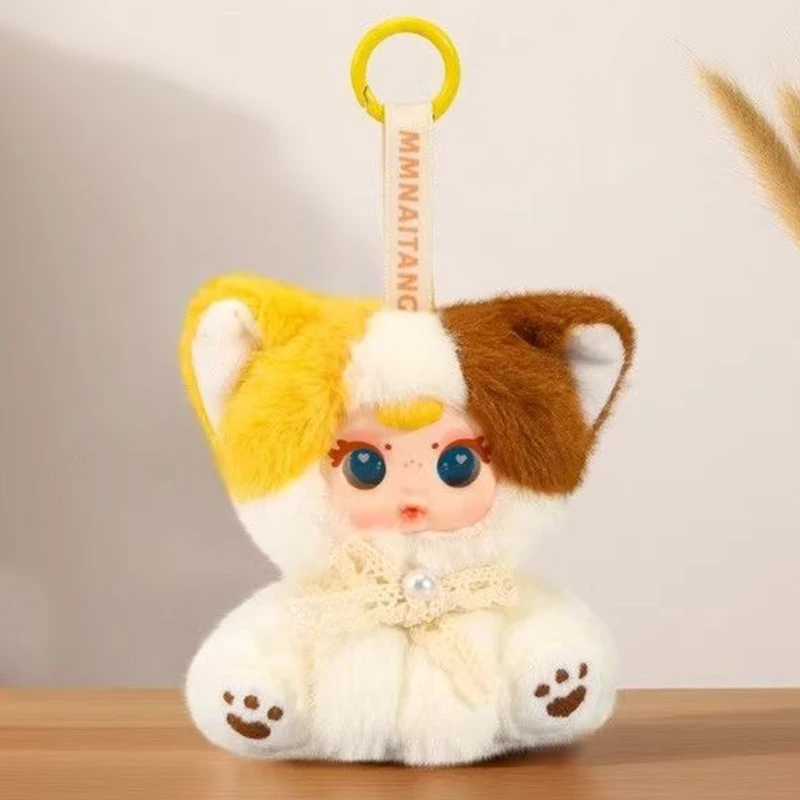 

Новая серия Mm Milk Candy Naughty Kittiy, виниловая плюшевая глухая коробка, милая кукла-кошка, вращающаяся сумка на хвост, декоративный брелок, подвеска, подарок