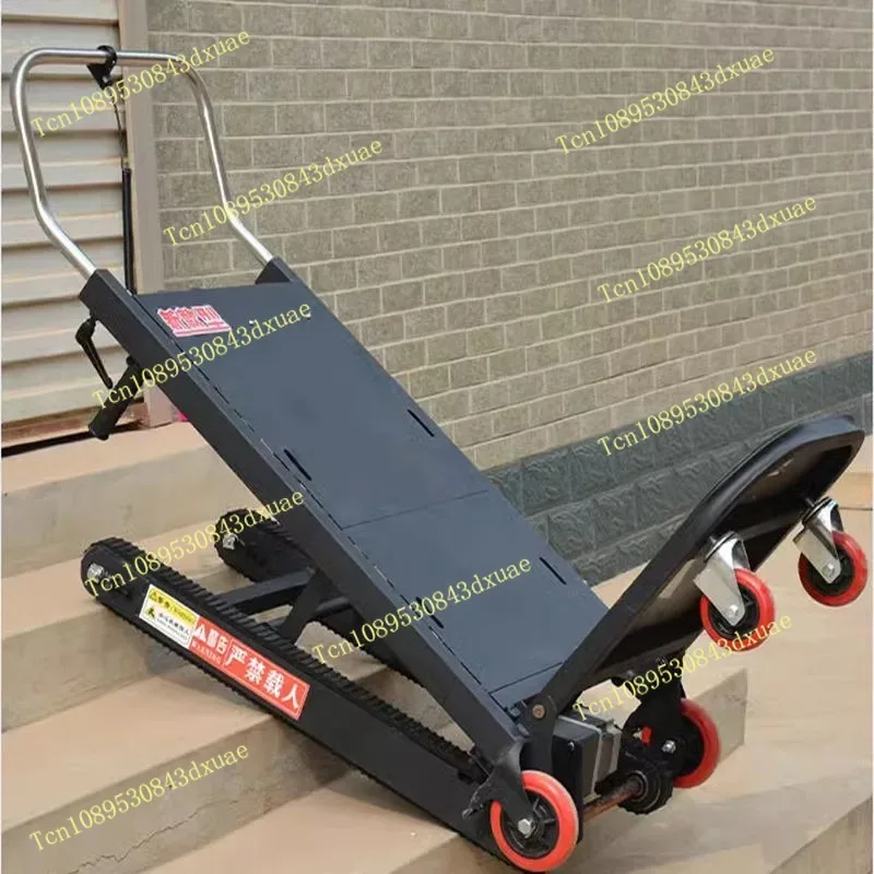Electric Crawler Powered Stair Climber Stairs Climbing Load-bearing 400kg Transporter Automatic Silent for Home Use Foldable