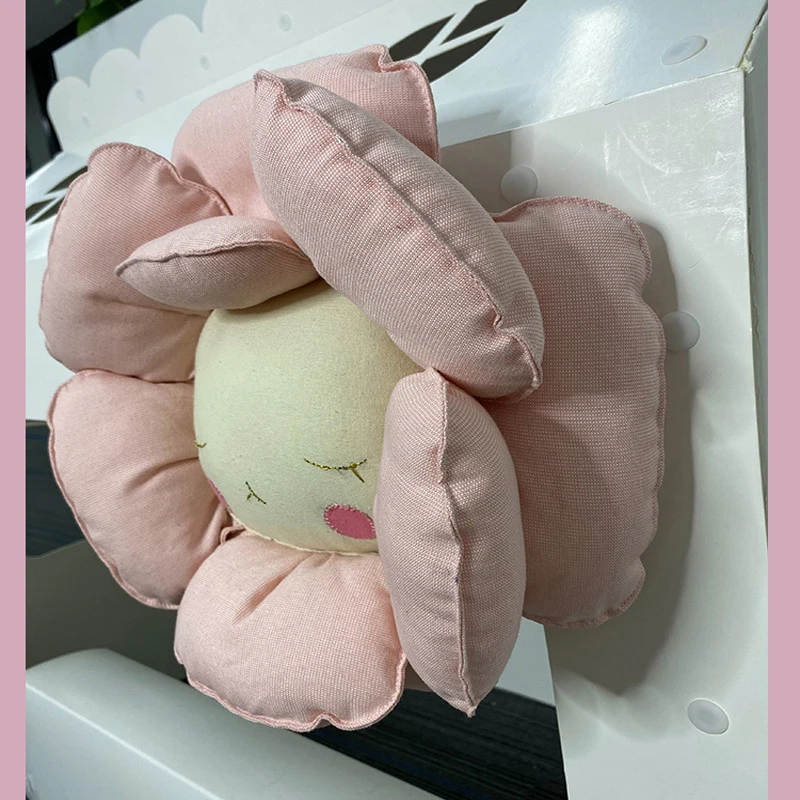 

Modern Girls 3D Sun Flower Stuffed Toy Wall Hanging Plush Doll for Children