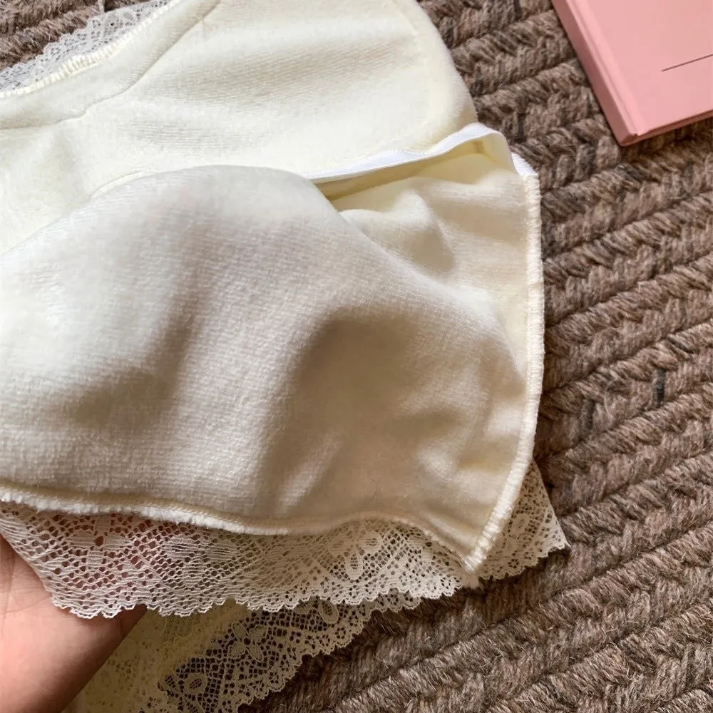 Top corto de encaje ajustado con flores de malla, camisa de fondo dulce, chaleco para niña, camisola picante con forro polar para niña con almohadillas para mujer